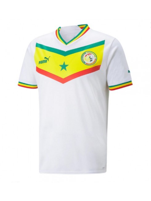 Moški Nogometna dresi replika Senegal Domači SP 2022 Kratek rokav